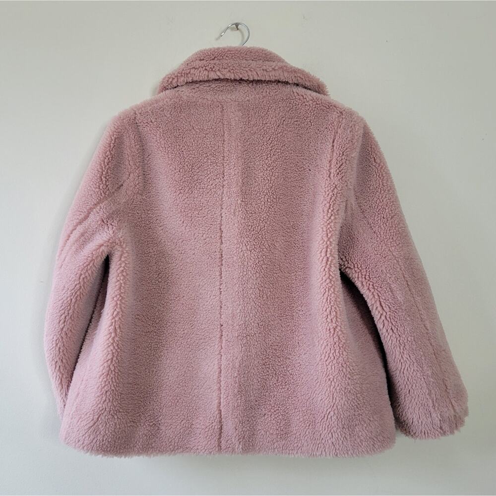 Stand Studio Donna Rosa Teddy Coat Blush Pink XXS 34 00 - Picture 3 of 9